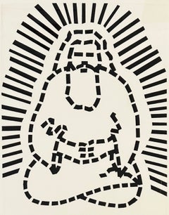 Gravure et aquatinte de Roy Lichtenstein, Pop Art, paraphée, 1992, Passage du…
