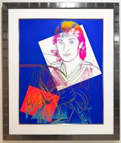 Andy Warhol, Wayne Gretzky #99 Screenprint on Lenox Board, Pop Art, 1984