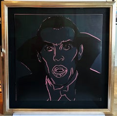 Andy Warhol Dracula, Signed Screenprint, 1981, Myths Portfolio