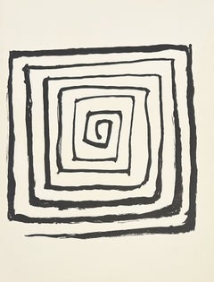 Original-Lithografie von Alexander Calder, „Derrière le Miroir“ Nr. 190, 1971