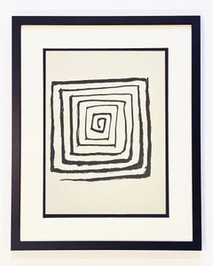 Original-Lithografie von Alexander Calder, „Derrière le Miroir“ Nr. 190, 1971
