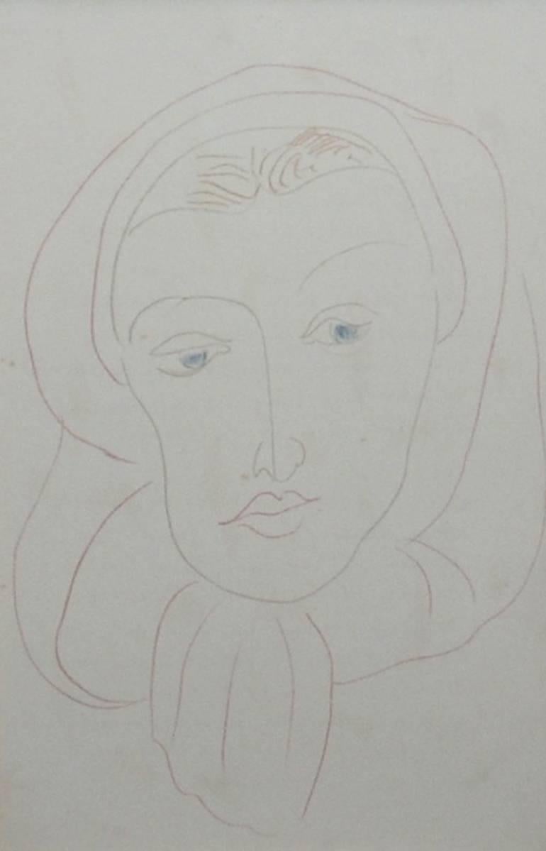 Henri Matisse Portrait Print - Poemes