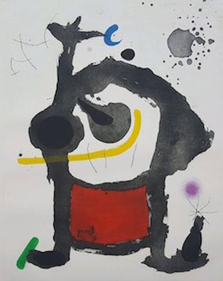 Joan Miró Abstract Print - Bethsabée