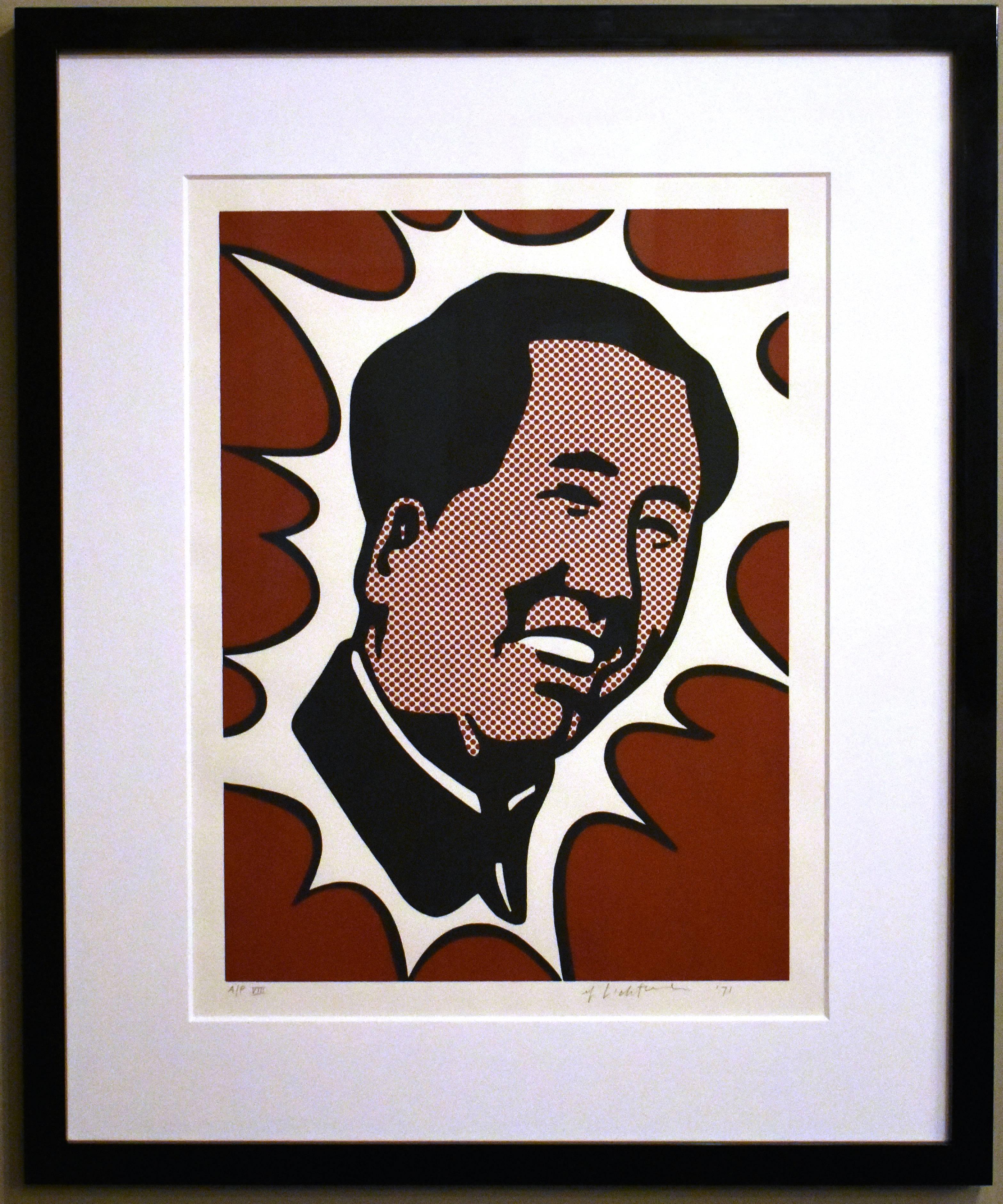 Mao - Print by Roy Lichtenstein