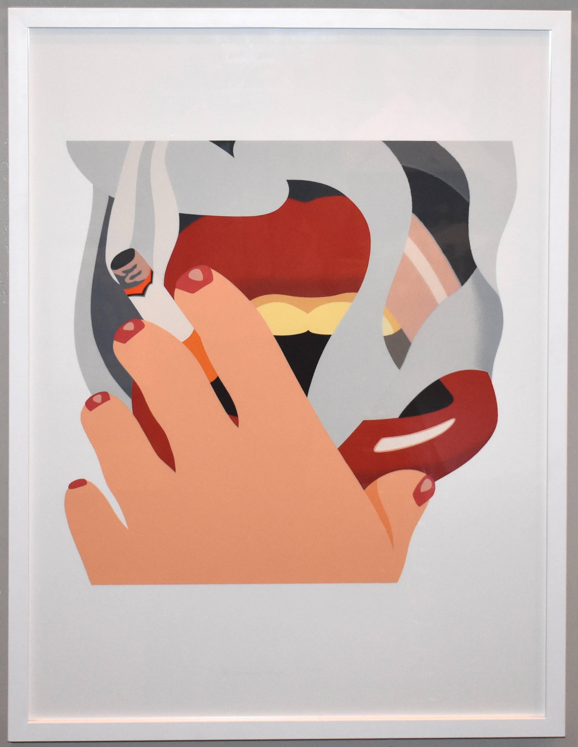 Smoker - Print by Tom Wesselmann