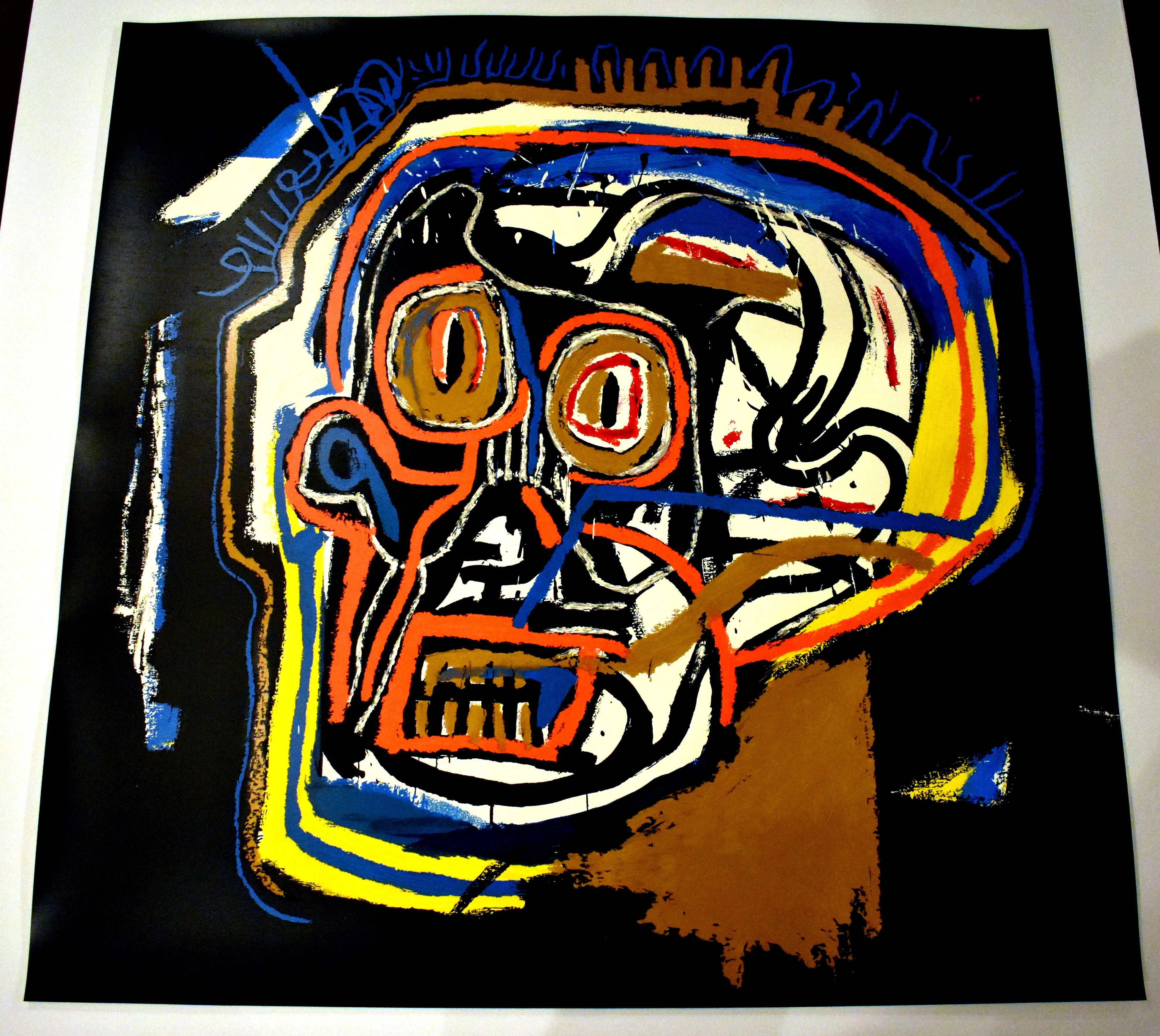 Untitled (Head) - Print by after Jean-Michel Basquiat