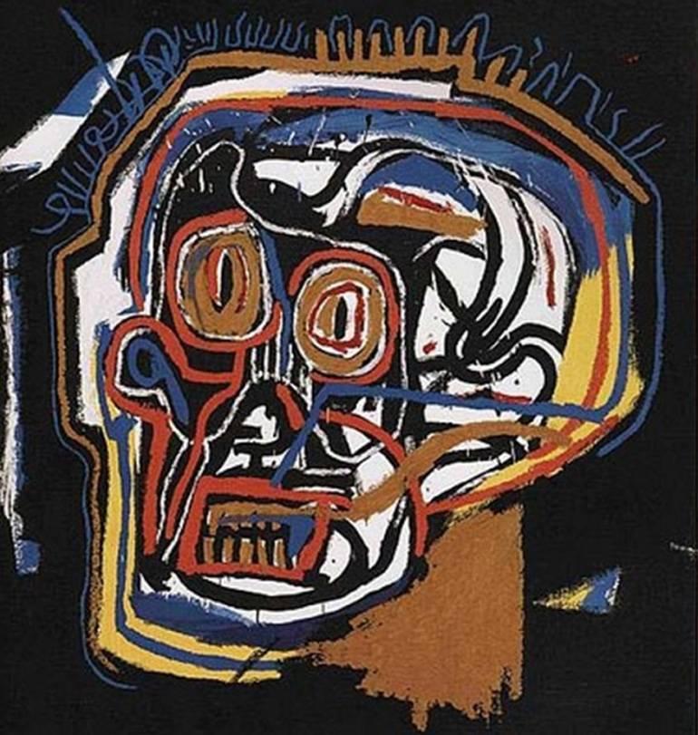 after Jean-Michel Basquiat Abstract Print - Untitled (Head)