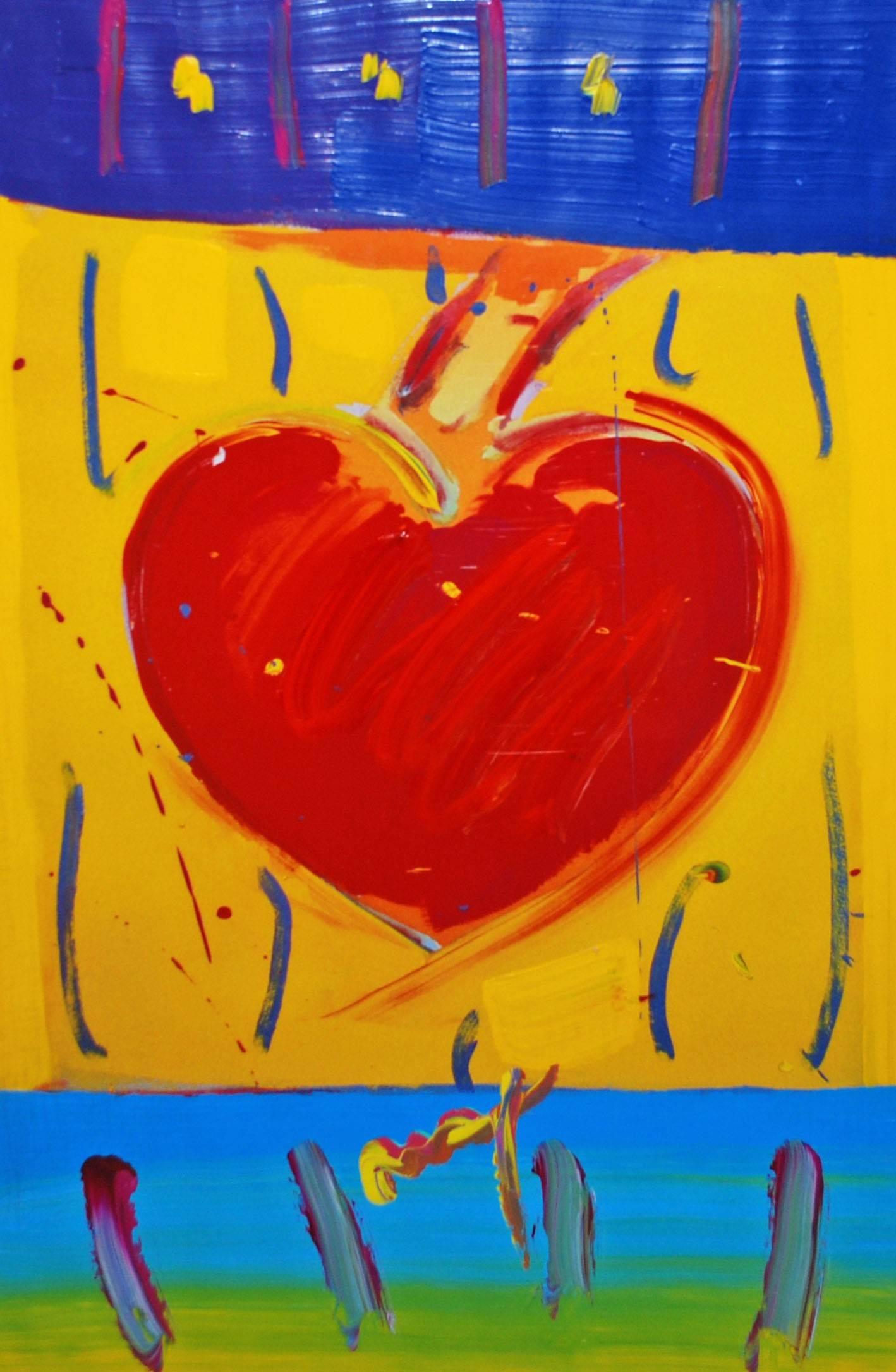 Lotta Love - Painting by Peter Max
