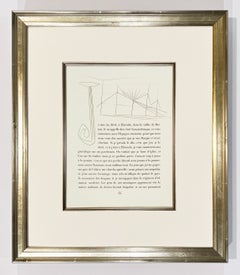 Monogram "J" with Landscape (Plate XI), from Carmen