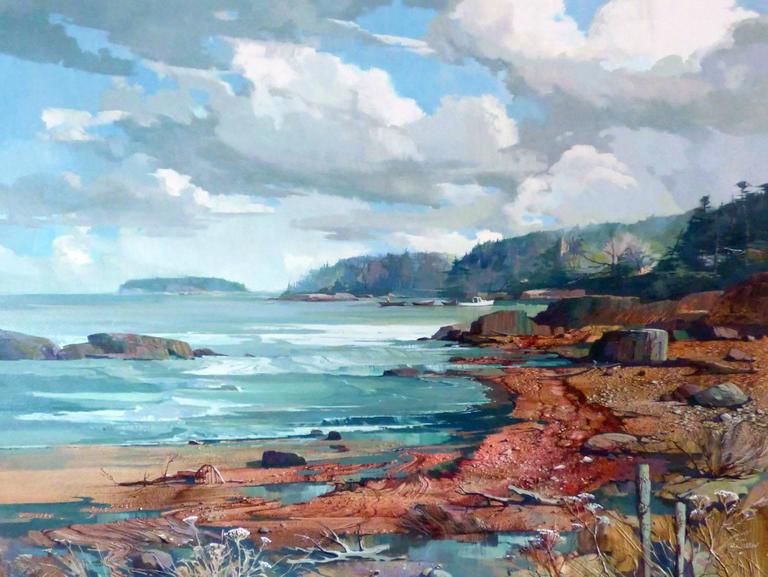 Laurence Sisson Seiners, Painting For Sale at 1stdibs