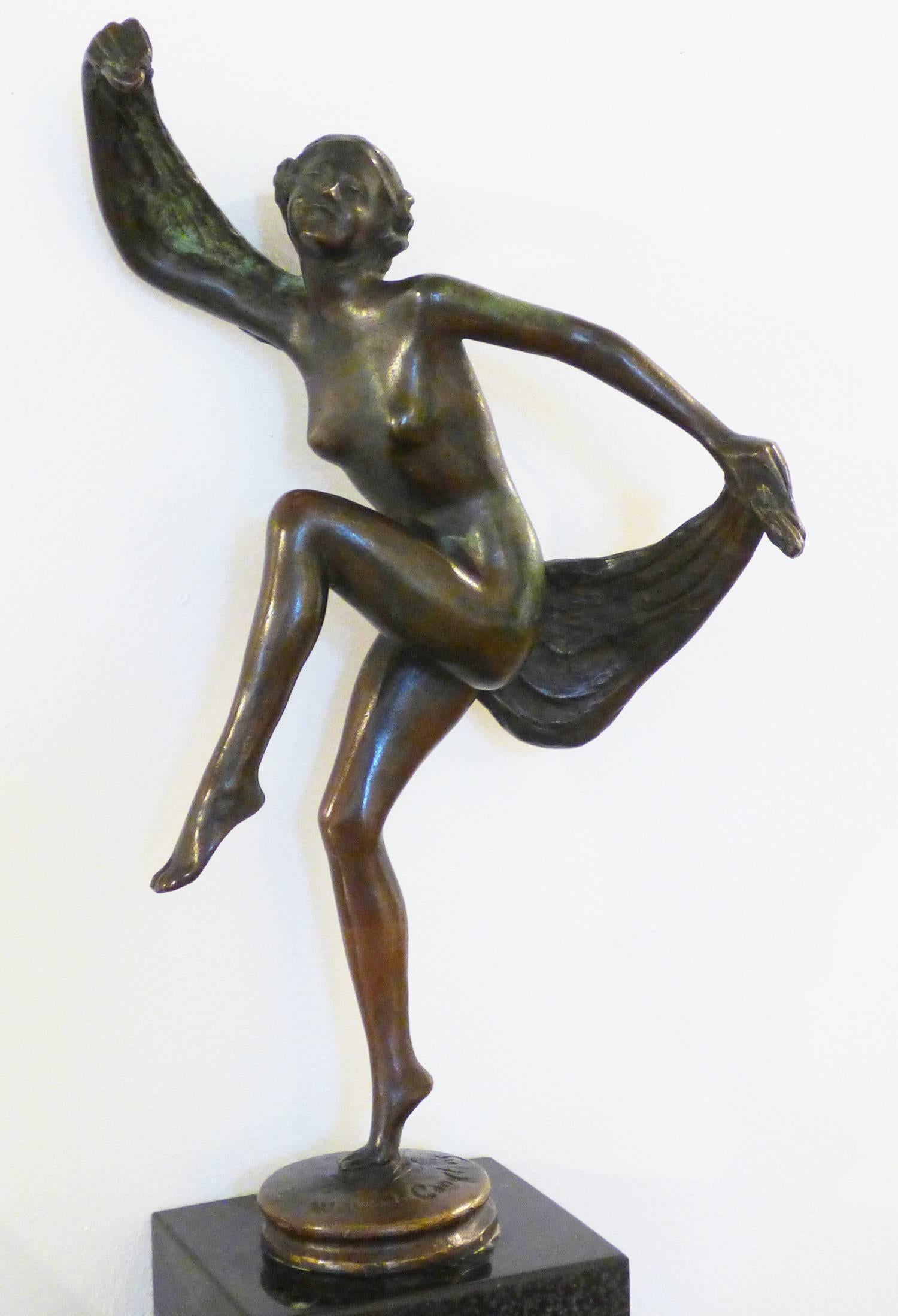 Mabel Conkling Figurative Sculpture - Dancer