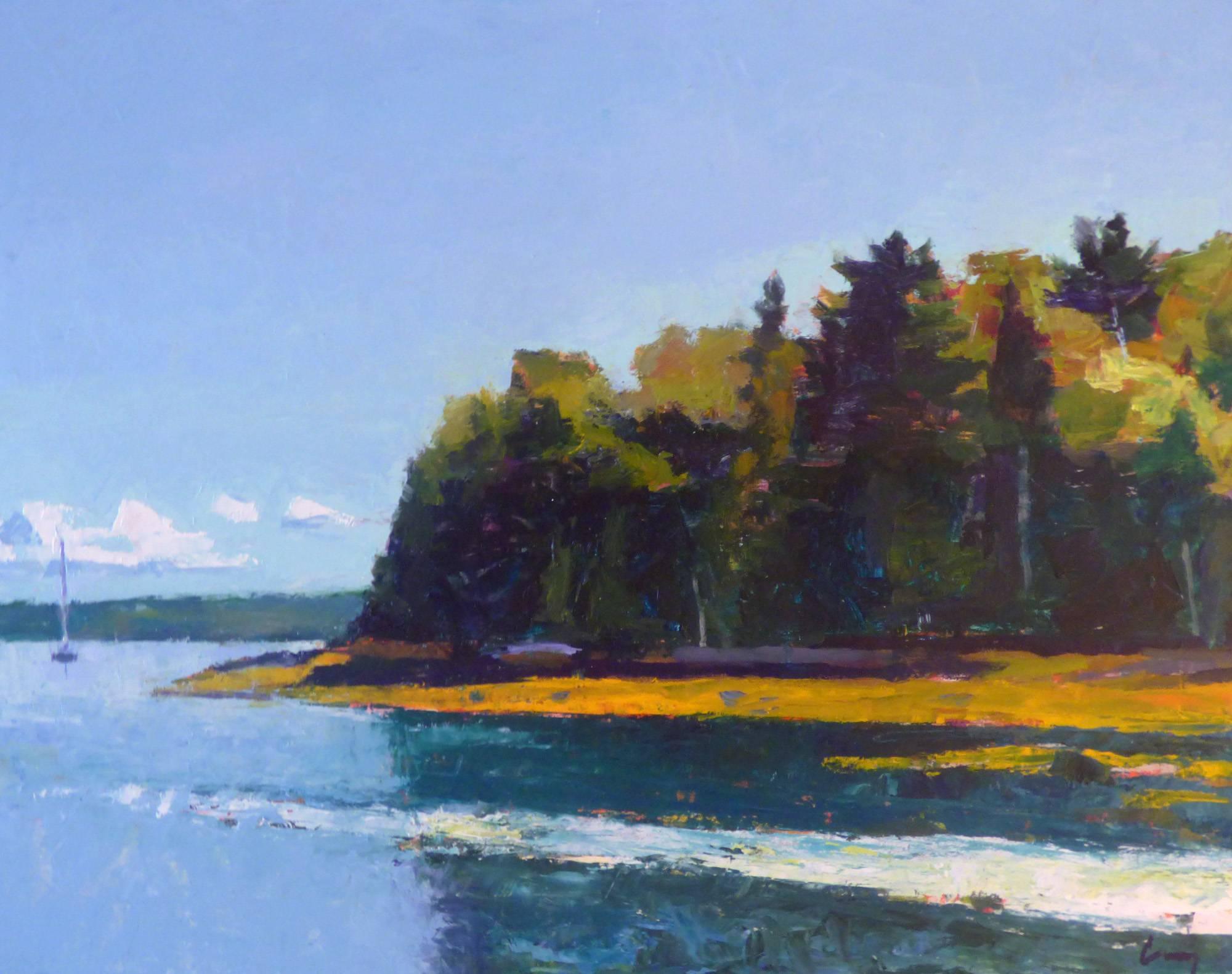 Tom Curry Landscape Painting - The Inlet