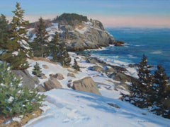 Winter, Monhegan Headlands