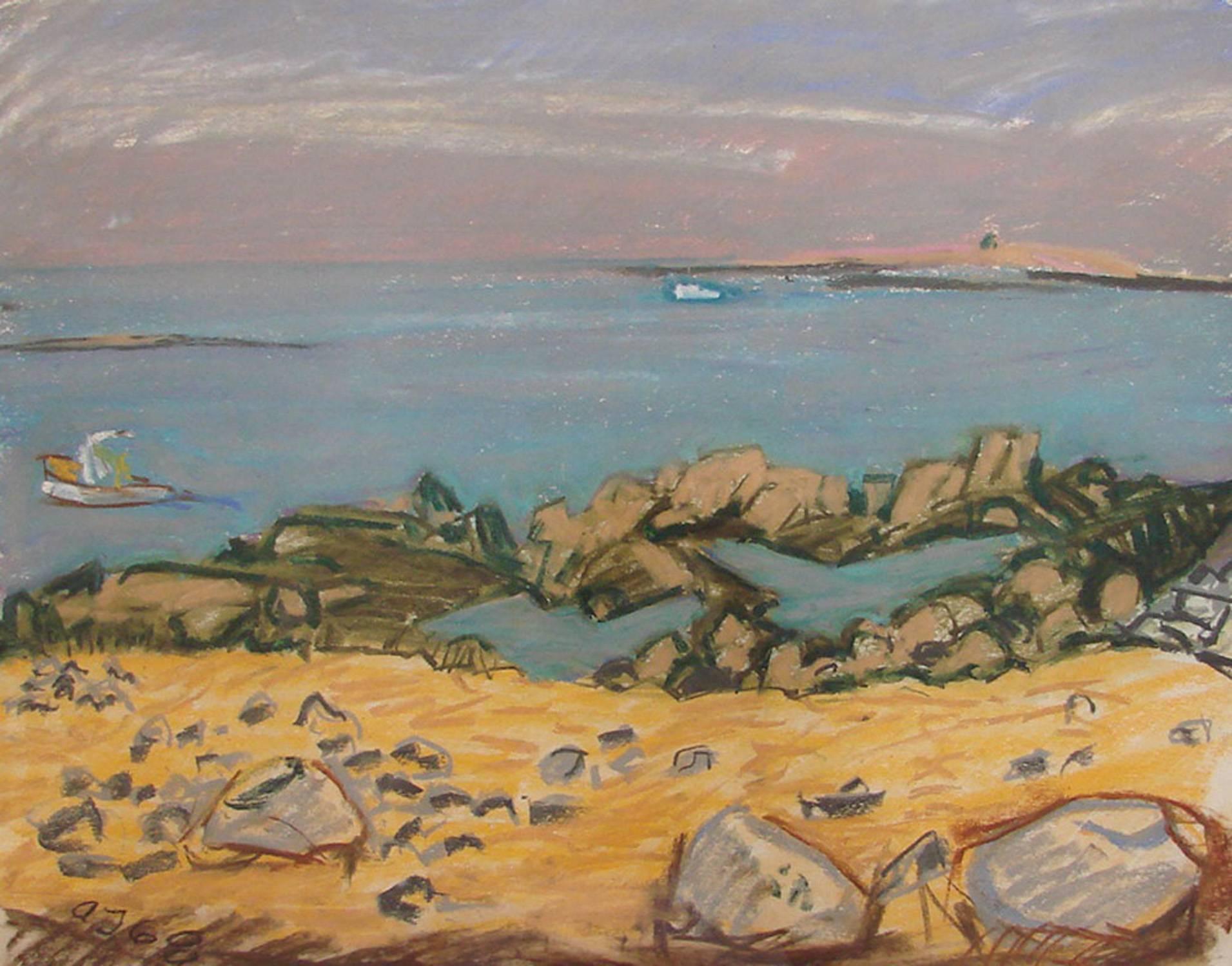 Arthur Thompson Landscape Painting - Coastal Landscape II