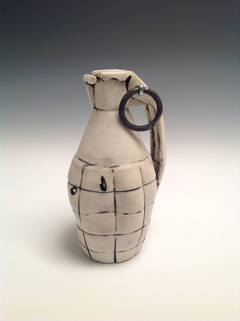 Hand Grenade: Antique White
