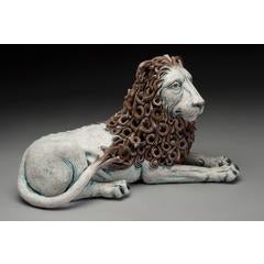 Reclined Lion With Internal Woman 6