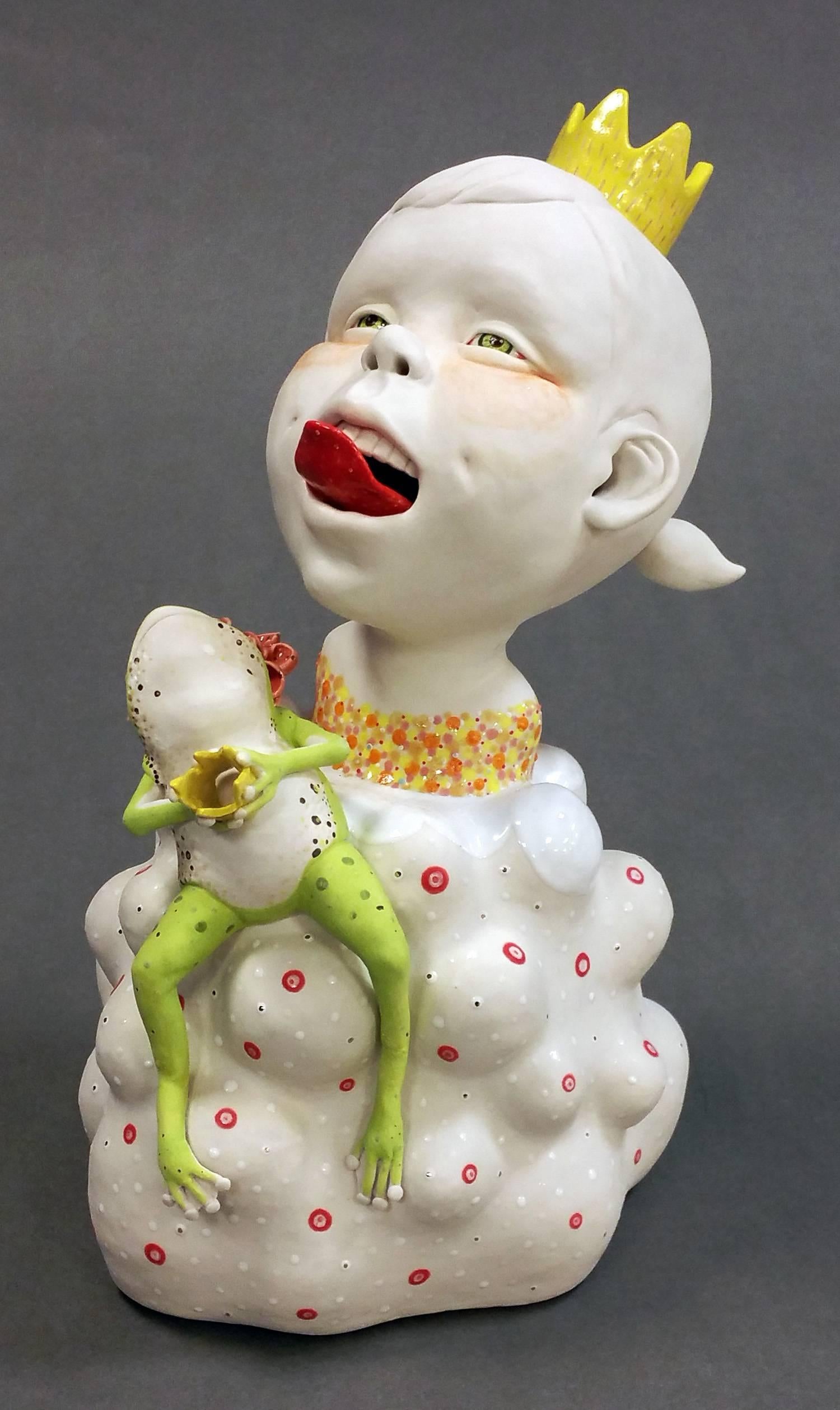 Kyungmin Park Figurative Sculpture - You're not my prince charming