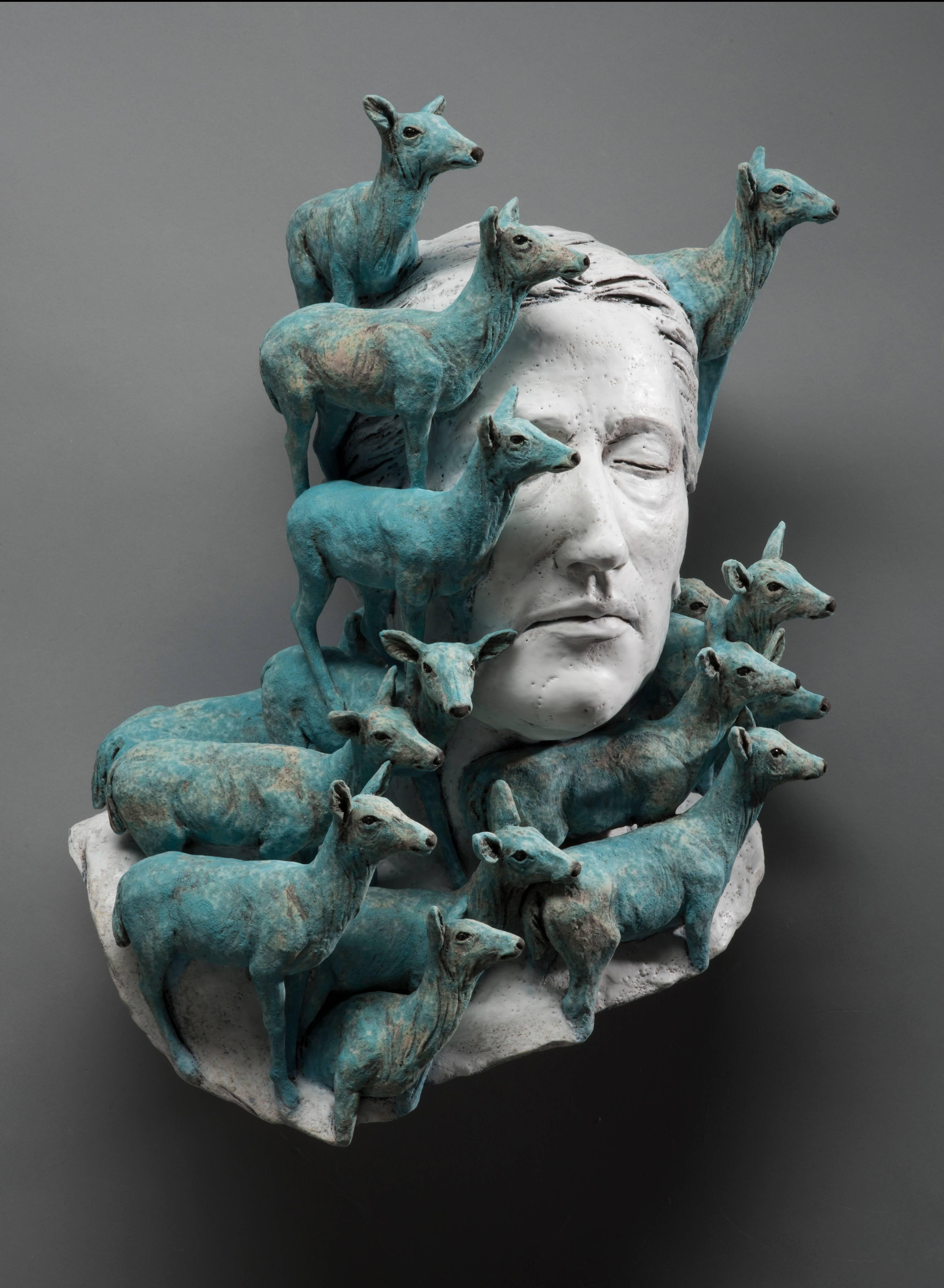 Adrian Arleo Figurative Sculpture - Heard III