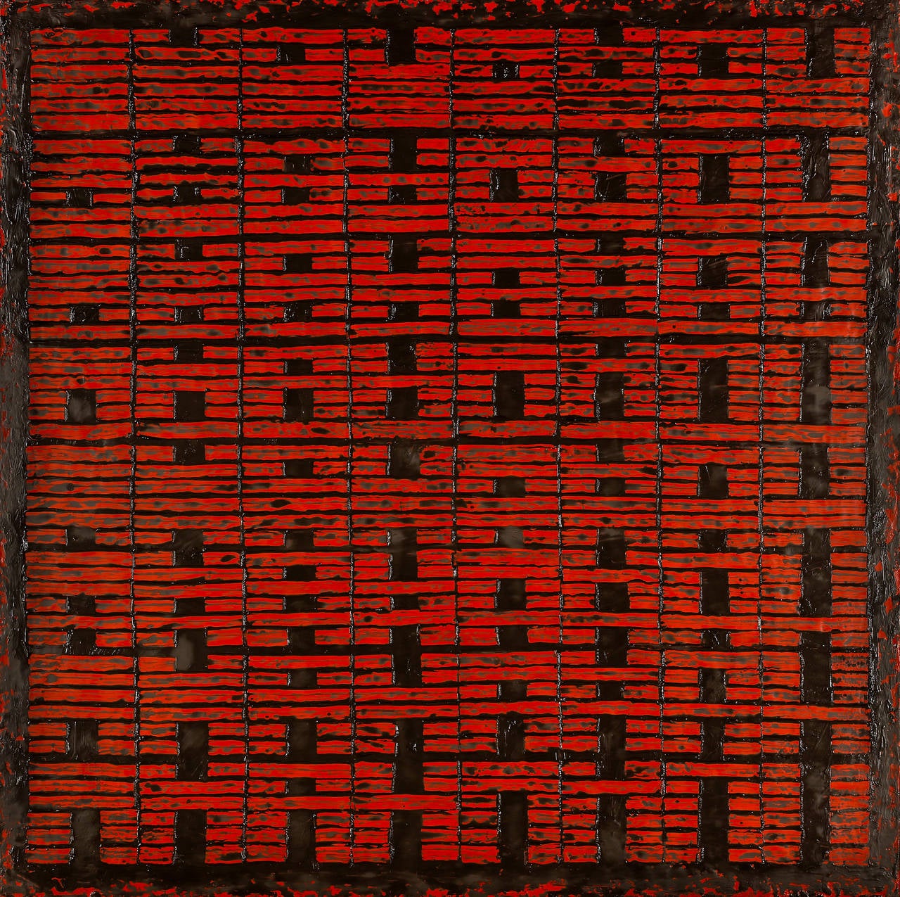 Catherine Eaton Skinner Abstract Painting - HSIANG II