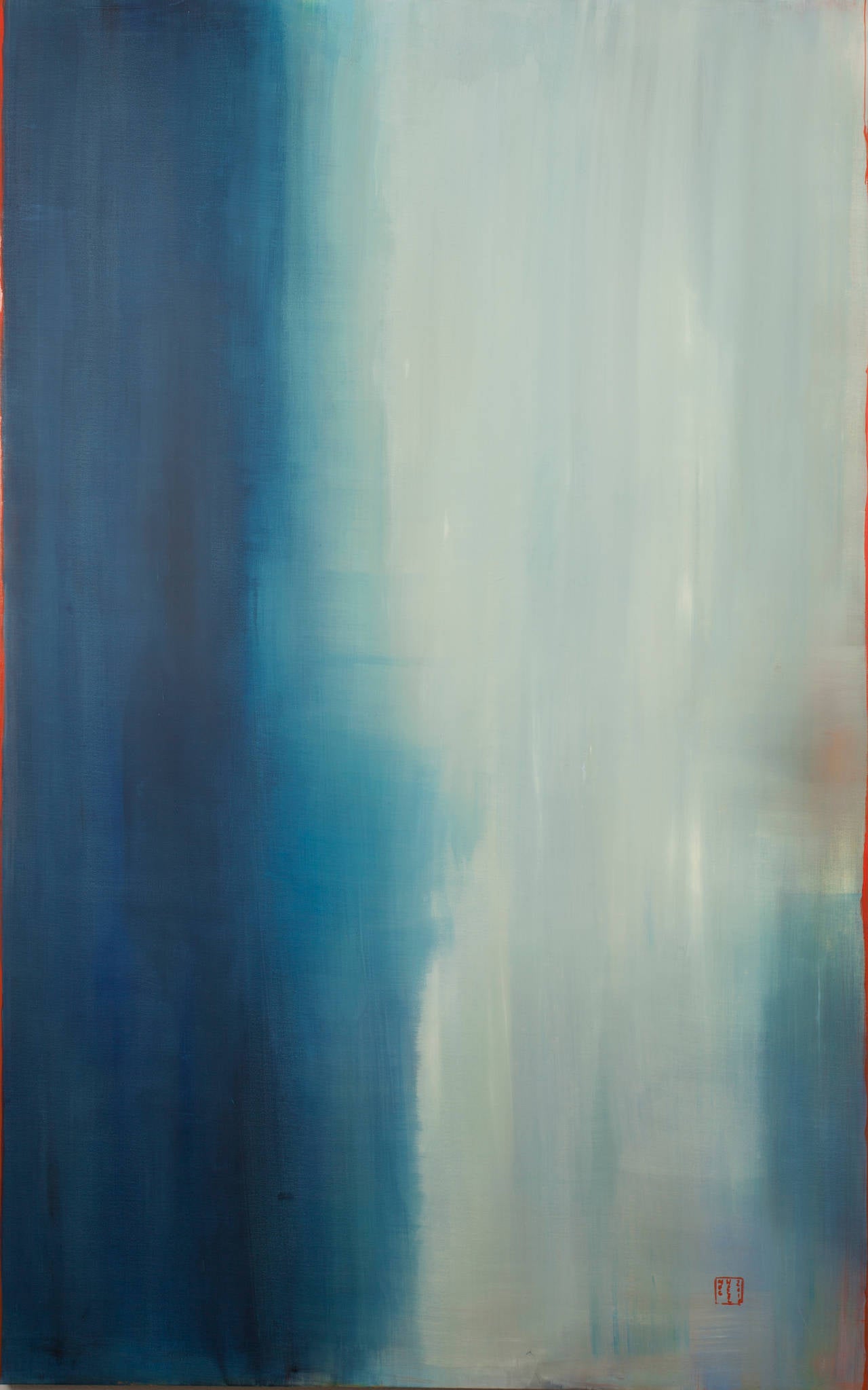 Meg Holgate Abstract Painting - Waterfall II