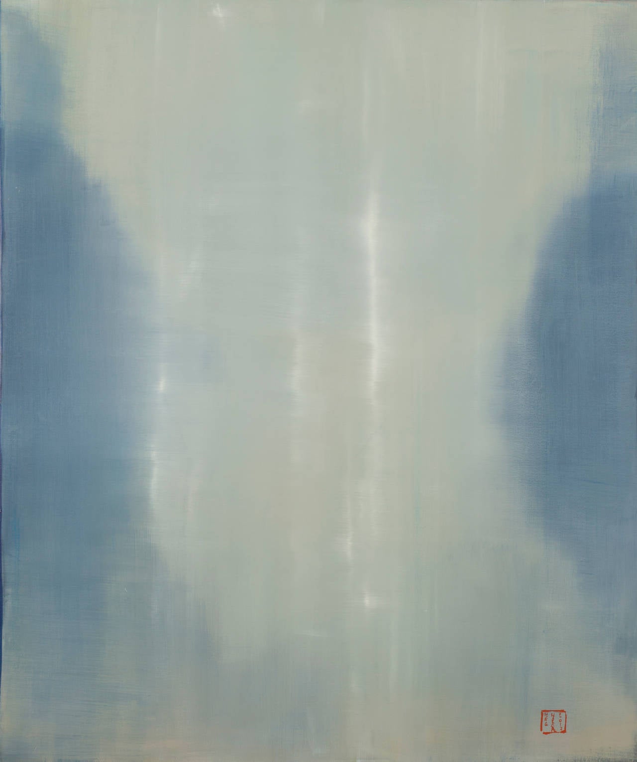 Meg Holgate Abstract Painting - Waterfall