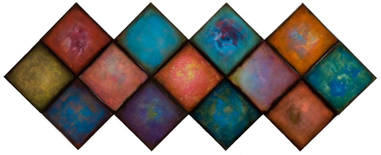 Jeff Fontaine Abstract Painting - Spectrum 4