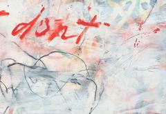 U JUST DON'T GET IT - white abstract painting with words