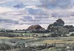 Clouds on a summer evening, Crouch Farm, Sussex