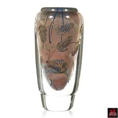 Fossil Series Art Glass Vessel