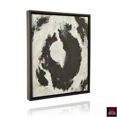 OCULUS Signed Original Black and White Painting