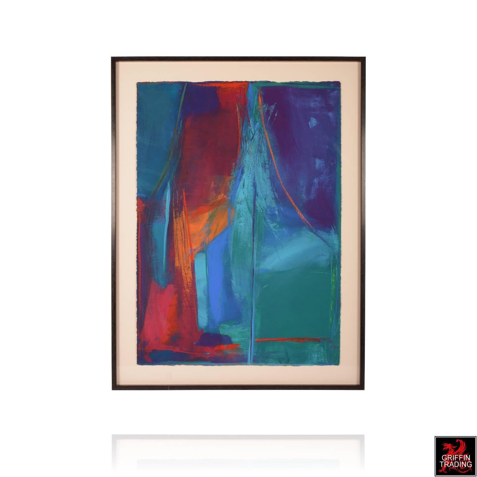 STAGE FRIGHT - Abstract Expressionist Painting by Roberta Marks