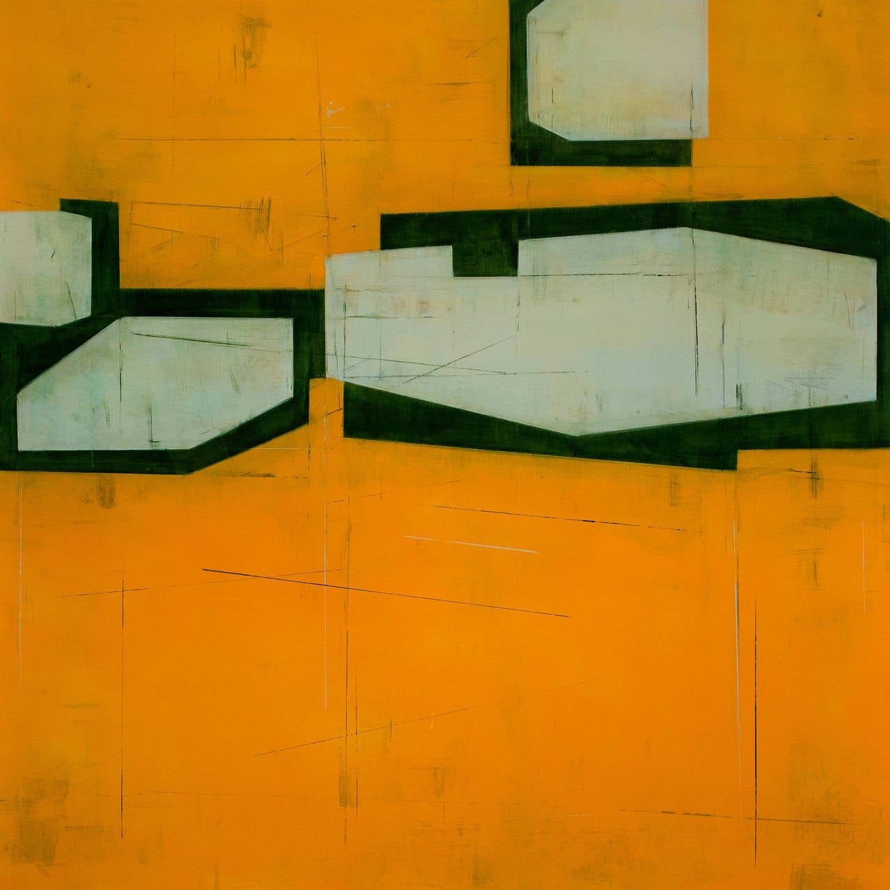 Steven Baris Abstract Painting - Drift D9
