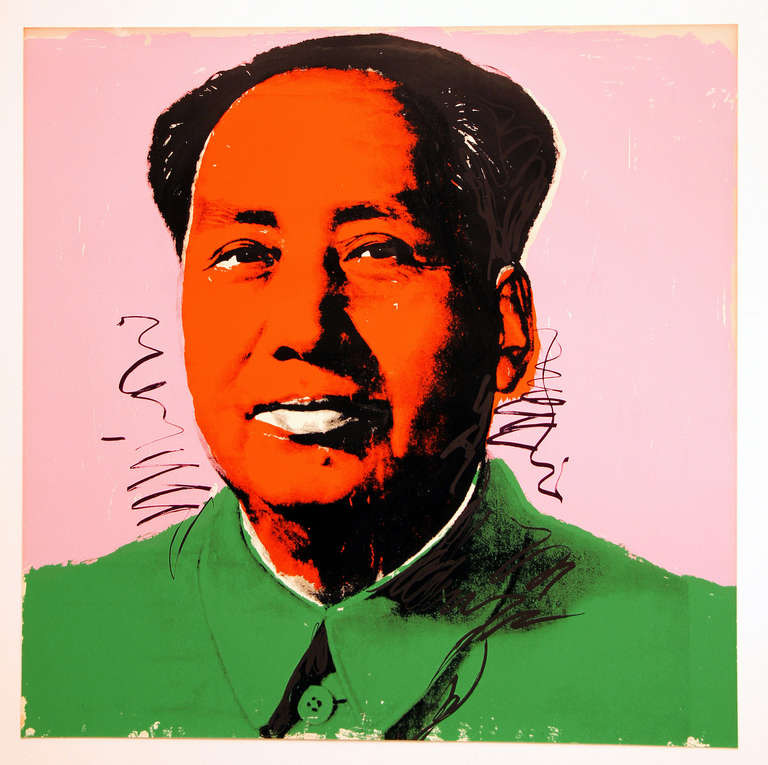 Mao - Print by Andy Warhol