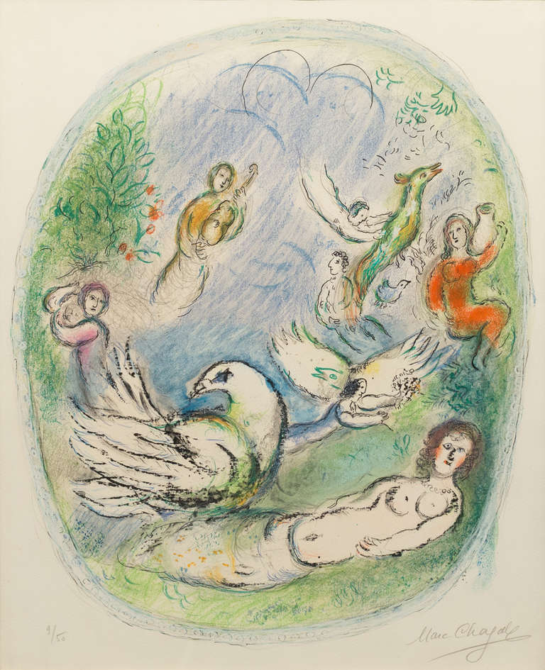 L'Age d'or - Print by Marc Chagall