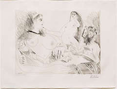 Belle Jeune Femme a sa Toilette Revant Qu
elle....., 1971