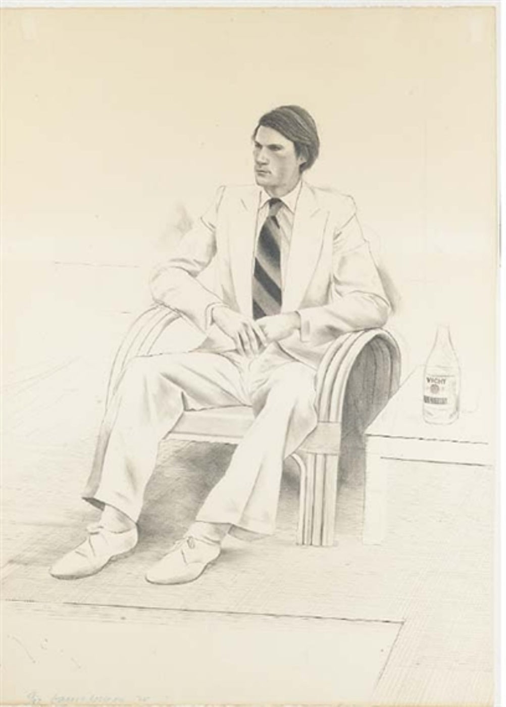 Joe MacDonald - Print by David Hockney