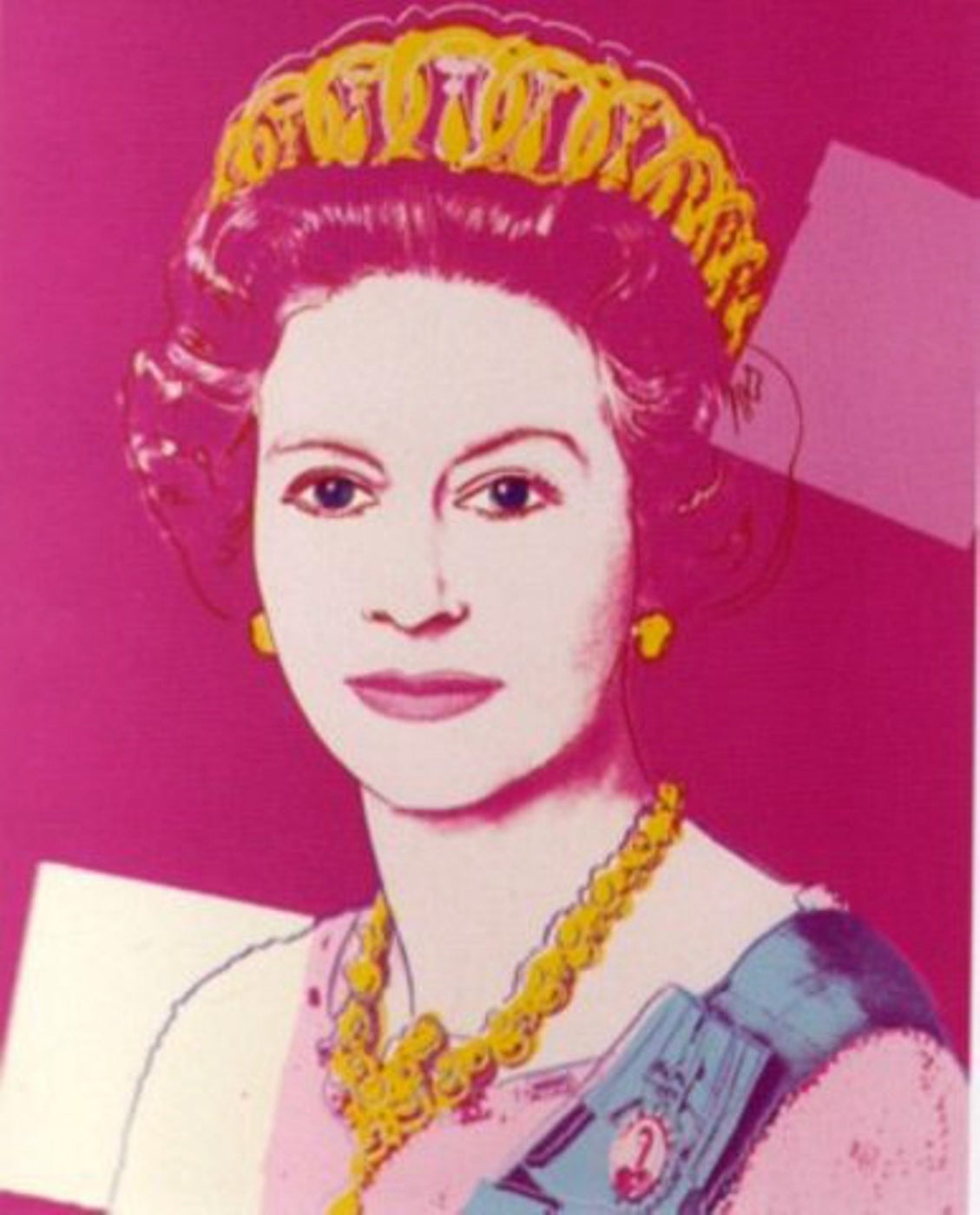 Queen Elizabeth II of the United Kingdom (II.336A) - Print by Andy Warhol