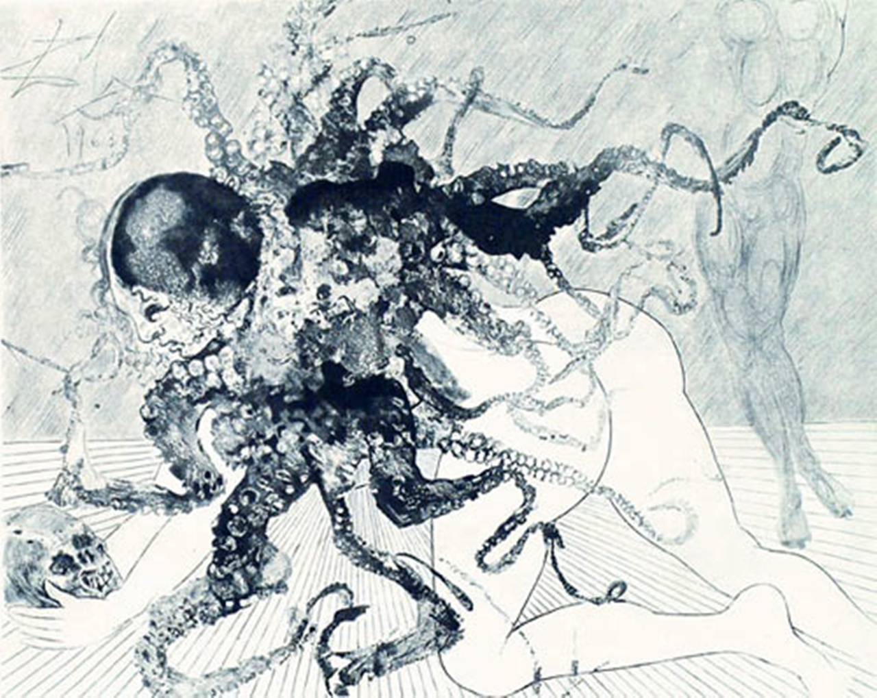 Medusa - Print by Salvador Dalí