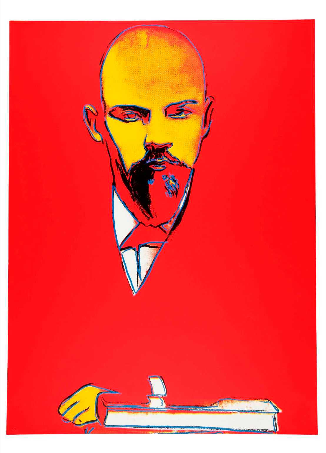 Red Lenin (II.403) - Print by Andy Warhol