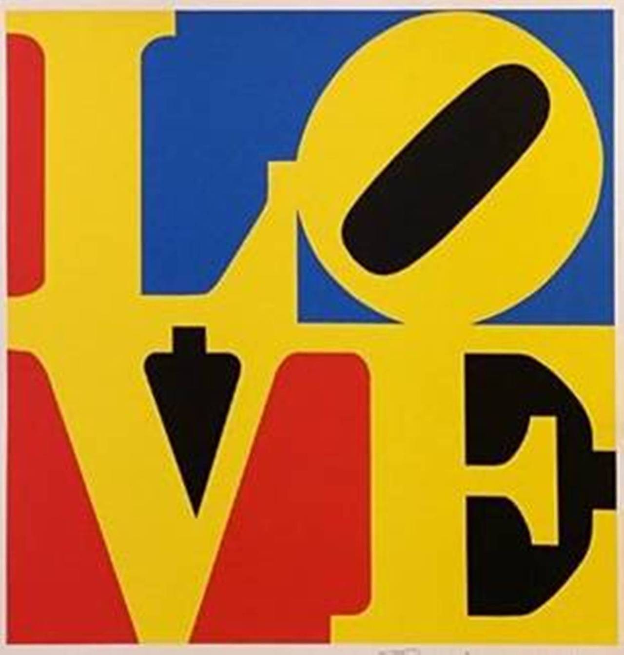 LOVE (Red Yellow Blue - Print by Robert Indiana