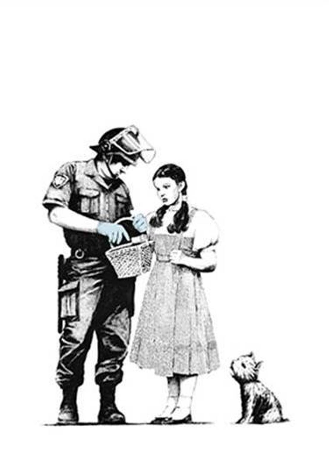 Stop and Search - Print by Banksy