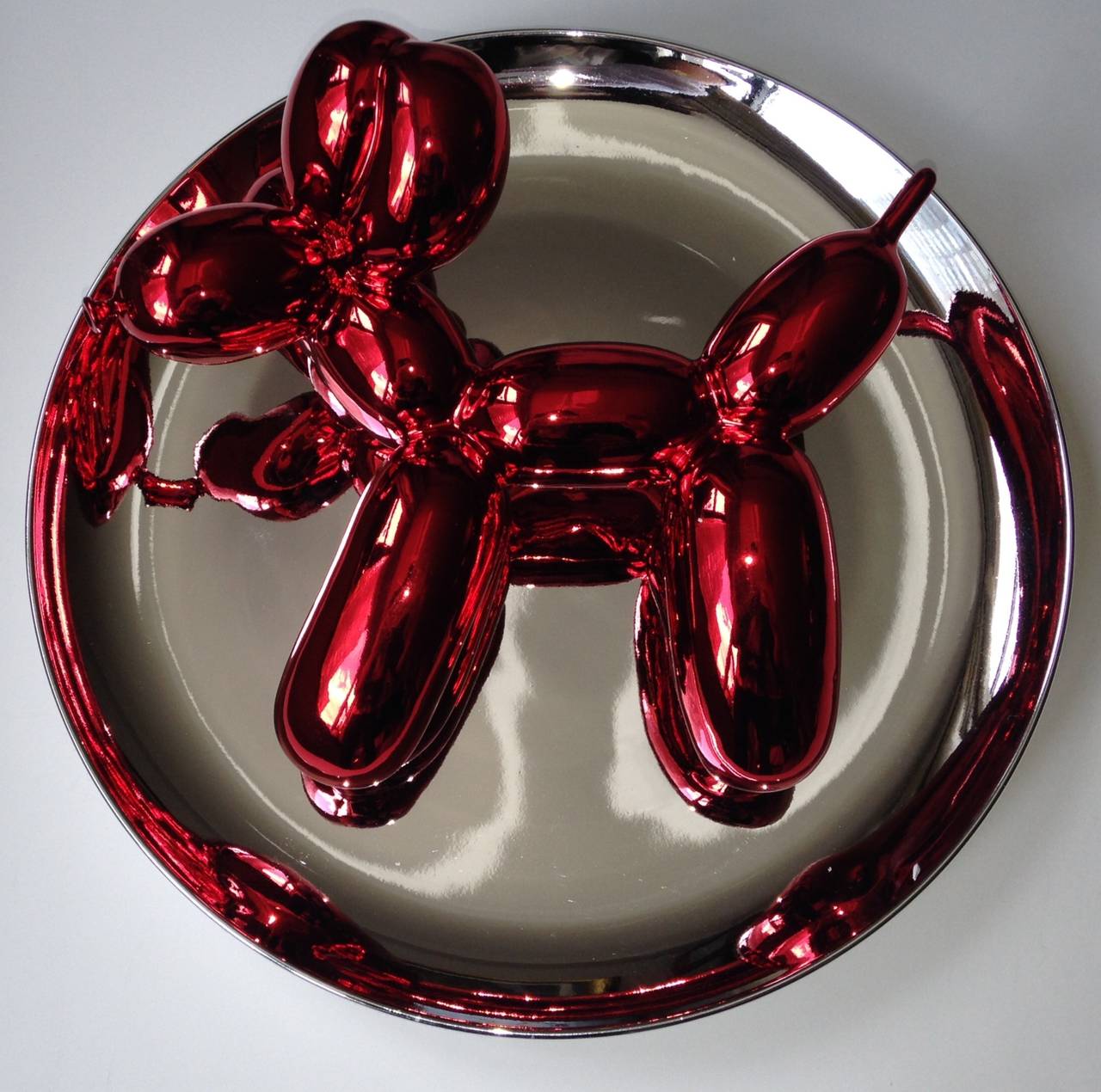 Balloon Dog (Red) - Sculpture by Jeff Koons