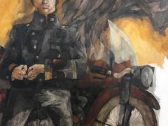 Bob Camblin - Expressionistische Motorradmalerei