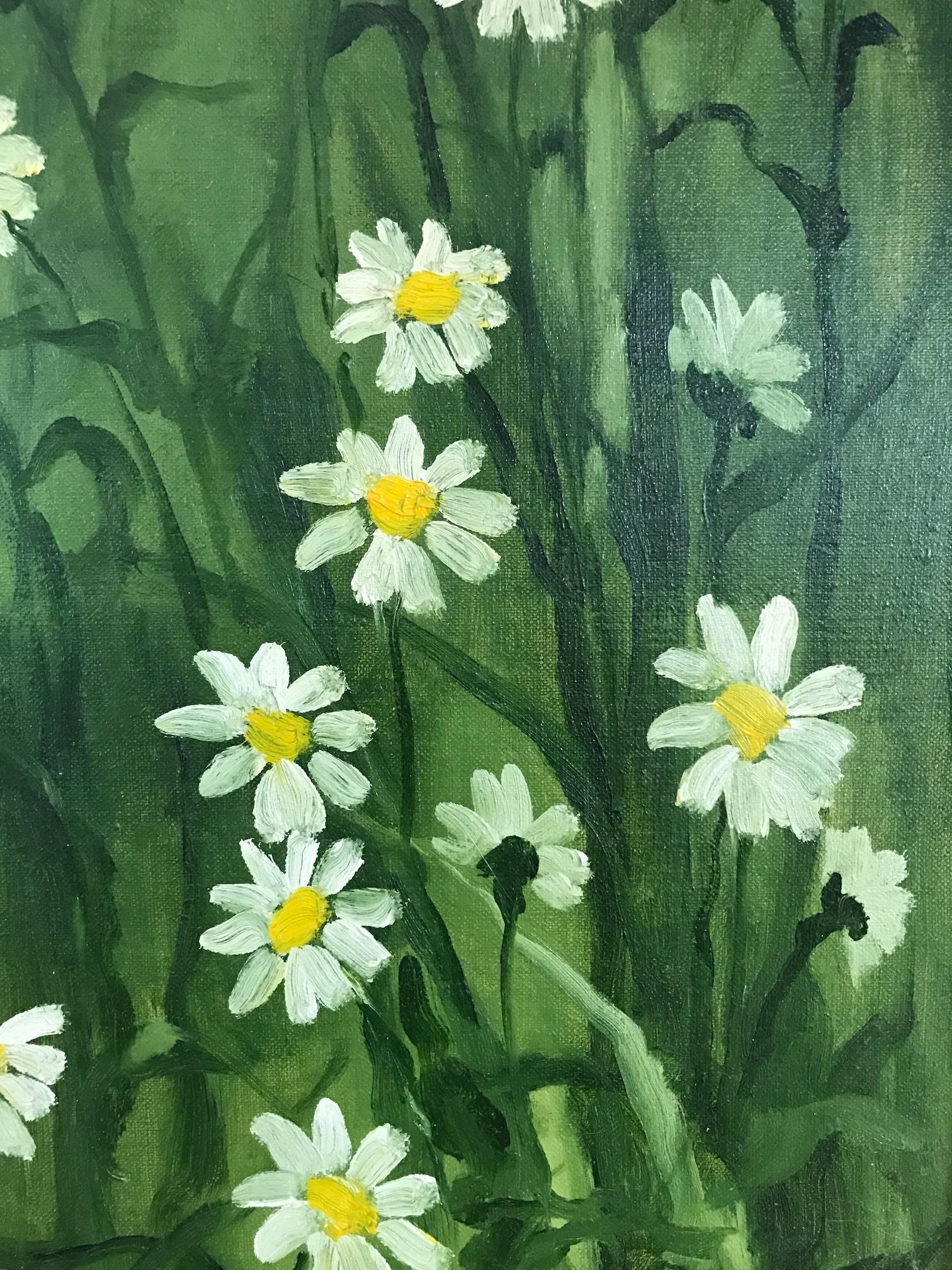 Texas Still Life Flower Painting of Daisies 1
