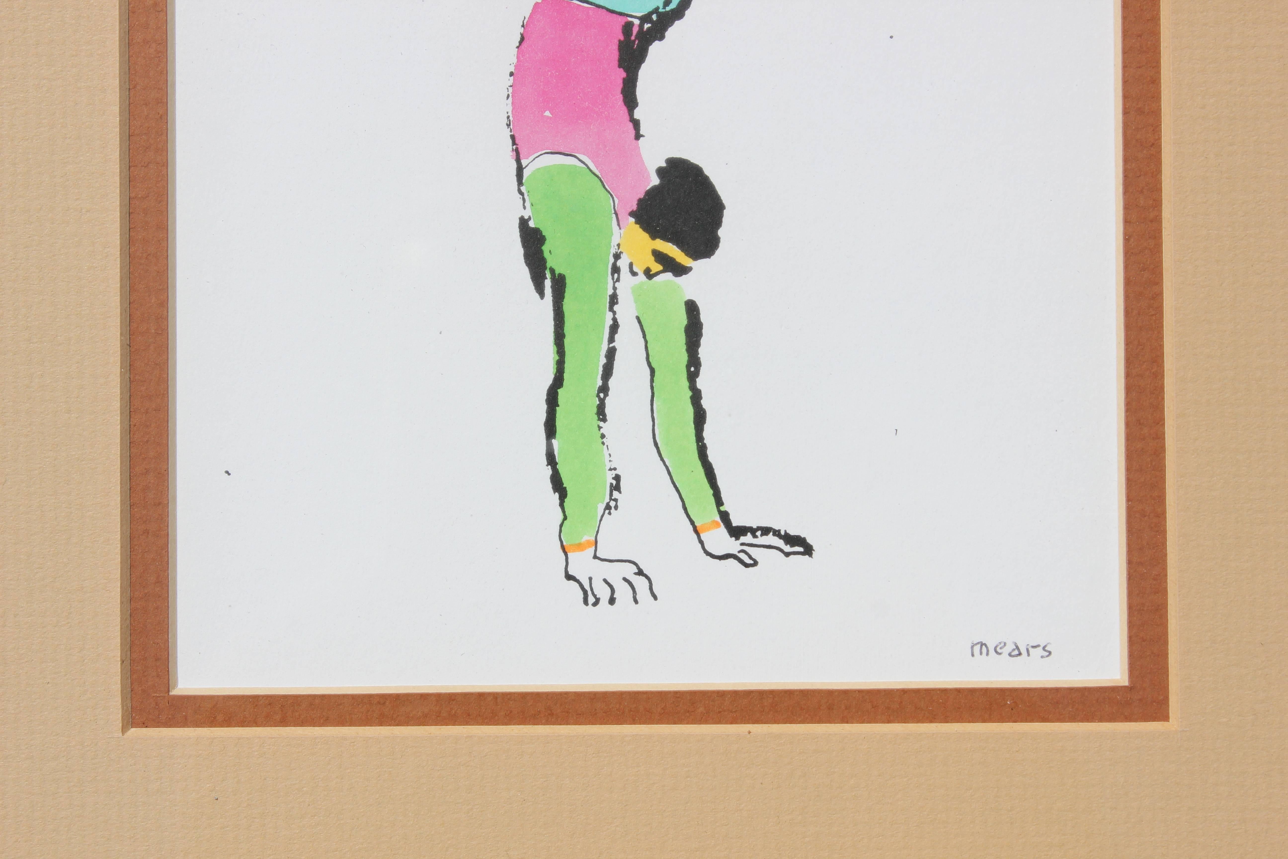 Handstand - Art by Herbert Mears