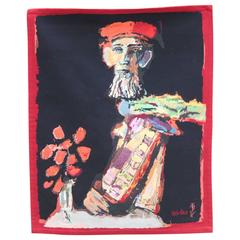 "The Artist" Tapestry by David Adickes