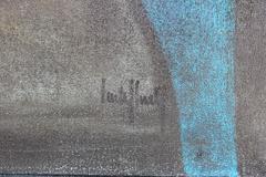 "Adalt" Abstract Figurative Painting of Two Abstract Figures