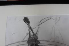 "Flower 1" Graphite Drawing