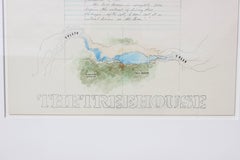 "The Tree House" Mixed Media Collage 1982