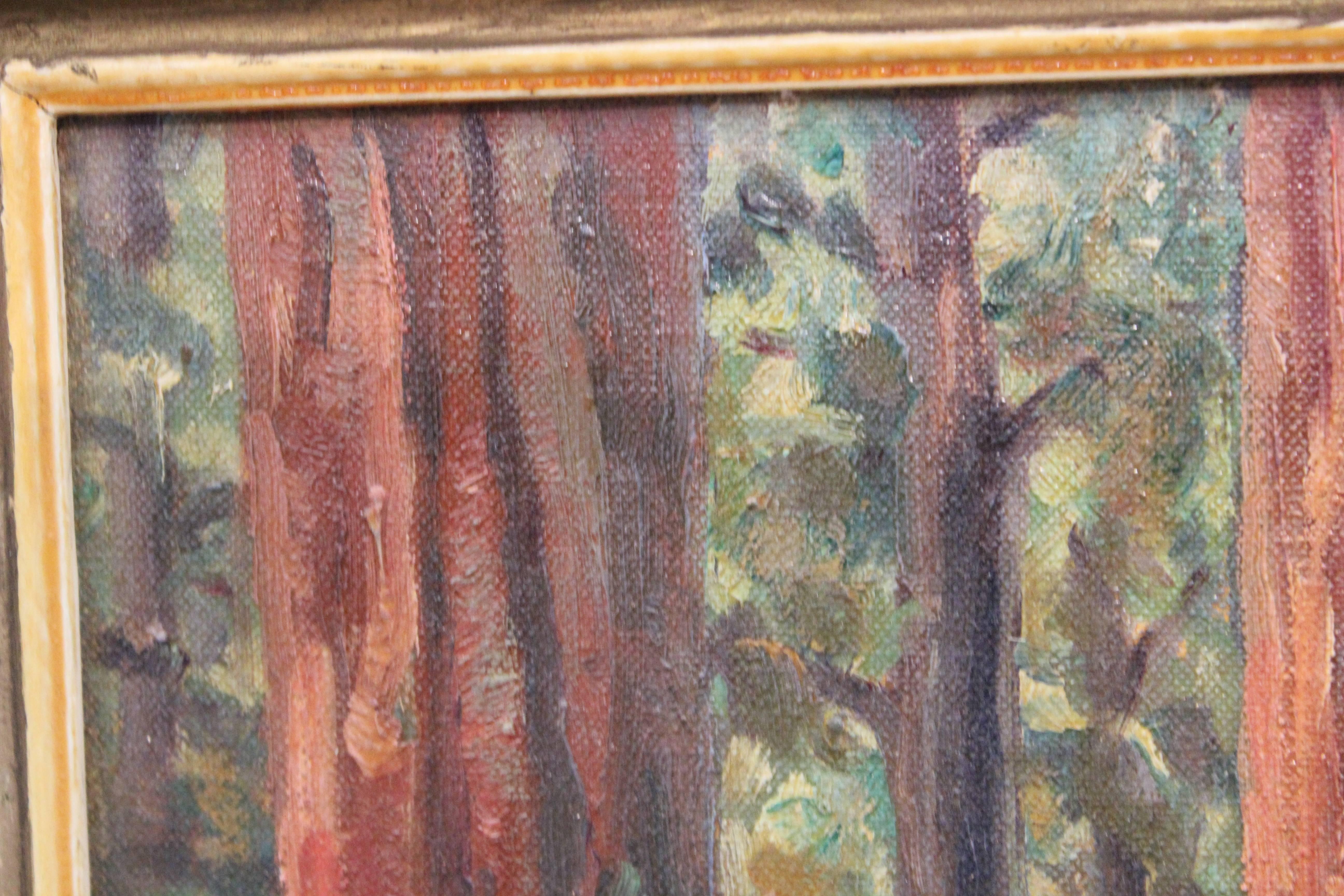 redwood painting
